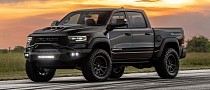 The Black Mammoth Is a Ram 1500 TRX With More Power Than the Original Bugatti Veyron
