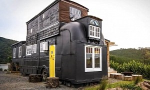 The Black Pig Is a Gorgeous Bus House With Awesome Secrets