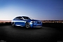 The Blue Marble: BMW F10 M5 on HRE S101 Wheels