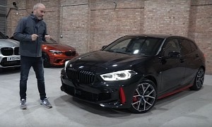 The BMW 128ti Is Bavaria's Answer to the Volkswagen Golf 8 GTI Hot Hatch