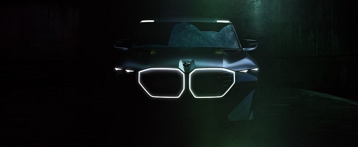 BMW Concept XM (2023 BMW XM teaser)