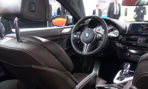 The BMW F06 M6 Gran Coupe Interior Showcased at Geneva