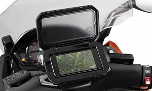 The BMW Motorrad Smartphone Cradle Is Outrageously Expensive