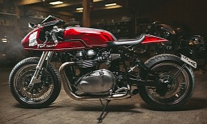 The Bodywork on This One-Off Triumph Thruxton 900 Looks Downright Bonkers