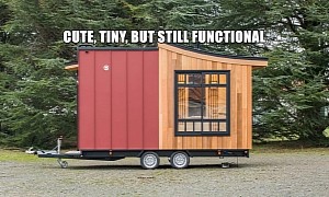 The Bonzai Tiny House Is the Teeniest, Most Creative Mobile Home You've Seen