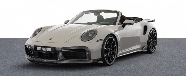 Brabus 820 based on the Porsche 911 Turbo S Cabriolet