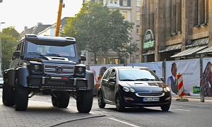 The Brabus B63S – 700 6x6 is Unsettling in Real Life