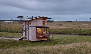 The Brook Is a Superb Passive House Disguised as a Tiny House With Expandable Roof