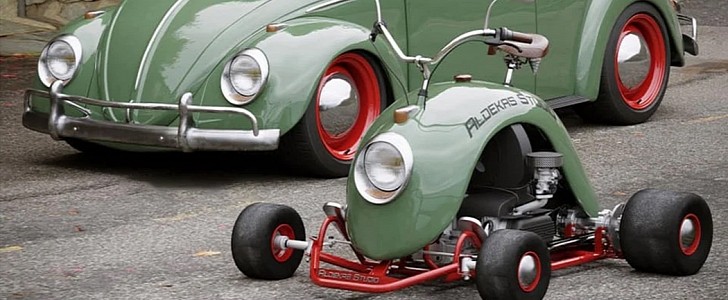 The Bugkart Wasowski, the tiny baby VW Bug kart