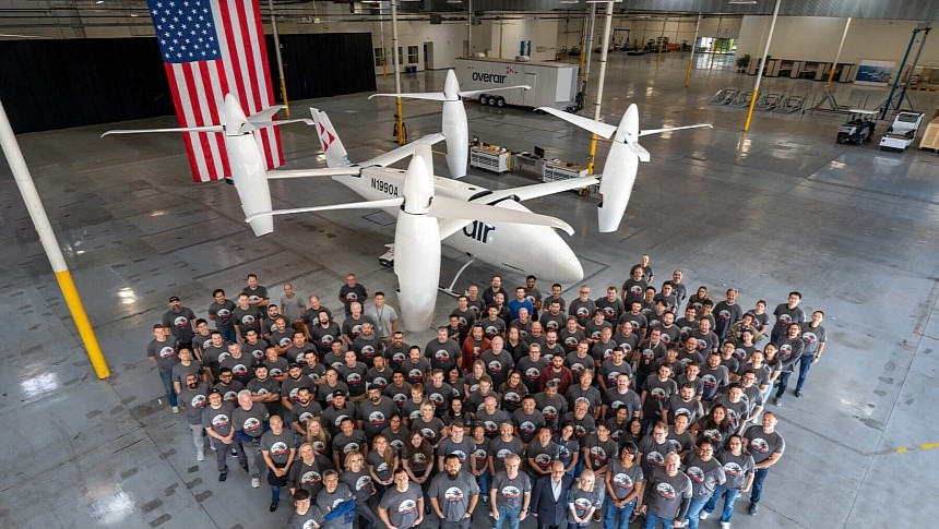 The first full-scale prototype of the Butterfly eVTOL is here