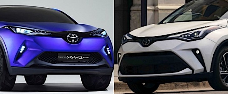 Toyota C-HR from concept to reality