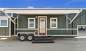 The Carpathian Tiny Home With Three Slide-Outs Makes Downsizing an Appealing Prospect
