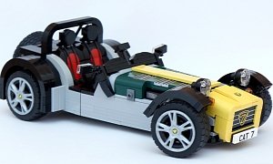 The Caterham Super Seven Gets a LEGO Version