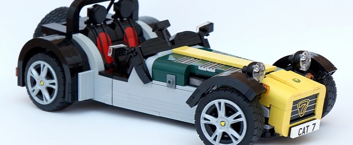 LEGO version of Caterham Super Seven