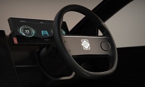 The Cercle Is an Innovative Steering Wheel Concept With Recyclable Design