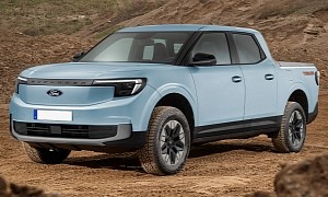 The CGI Ford Explorer EV Pickup Truck Looks Great, Both for Europe and America