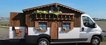 The Chaletvan Is How You Turn an Old Fiat Ducato Into an Alpine Chalet