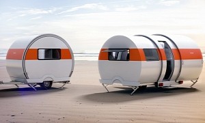 The Chic BeauEr 3X Trailer Blows Up to Tiny Home Size in Under One Minute