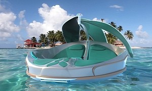 The Chill Out Island Watercraft Is Your Very Own Luxurious Private Island (For Two)