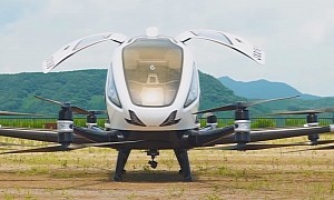 The Chinese EH216-S Is Officially the World’s First Certified Autonomous Air Taxi