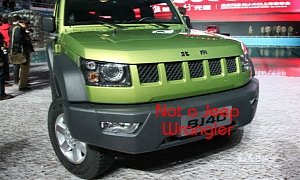 The Chinese Jeep Wrangler: Beijing Auto’s BJ40 Launched