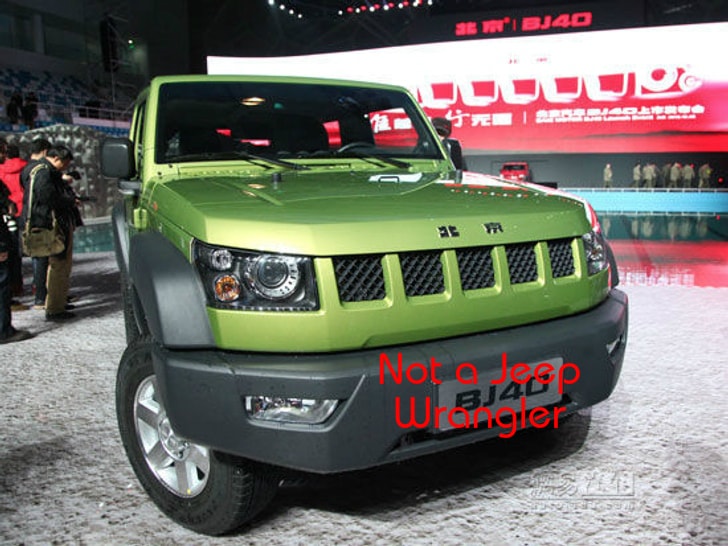 The Chinese Jeep Wrangler: Beijing Auto's BJ40 Launched - autoevolution