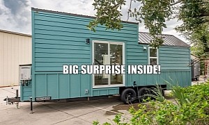 The Chloe Custom Tiny House Puts a Surprise Twist on the Old Layout to Maximize Comfort