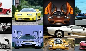 The Coolest Supercars of the 1990s