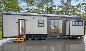 The Cortes Tiny House With Three Slide-Outs Has the Perfect Layout for Family Life