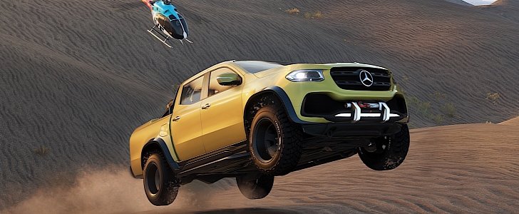 The Crew 2 Mercedes-Benz X-Class Rally Edition