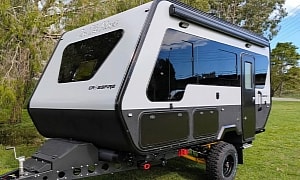The Crossfire 4.7 Travel Trailer Is Designed To Offer Couples Boundless Adventures