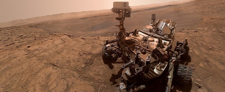 Curiosity Taking a Selfie on Mars 