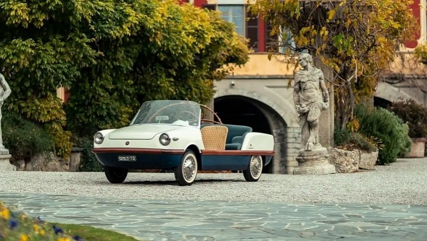 1958 Fiat 500 Spiaggina Boano beach car