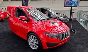 The Cute SOLO EV Drops by LA Auto Show, Including Convertible and Cargo Models