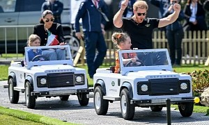 The Cutest Royal Race: The Sussexes Take the Passenger Seat in Electric Mini-Defenders