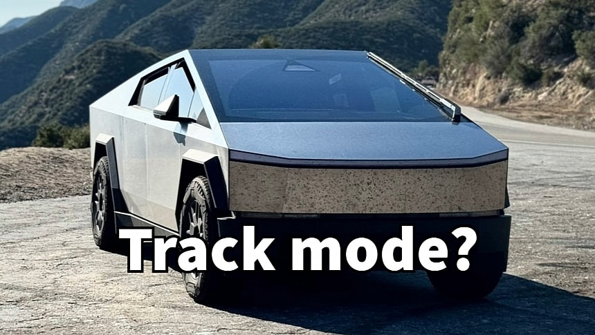 Tesla should seriously consider offering the Cybertruck a track mode