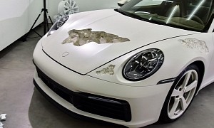 The Damaged Porsche 911s of Daniel Arsham, or How Destroying Cars Is Art