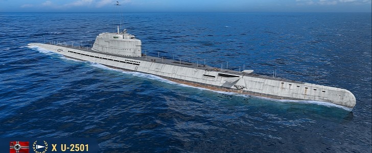 World of Warships submarine