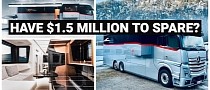 Dembell Motorhome M With Its Large Garage Is a Futuristic $1.5 Million Landyacht