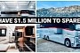 Dembell Motorhome M With Its Large Garage Is a Futuristic $1.5 Million Landyacht