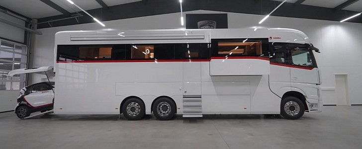 The Dembell Motorhome With Garage Is Very Elegant $1.25 Million - autoevolution