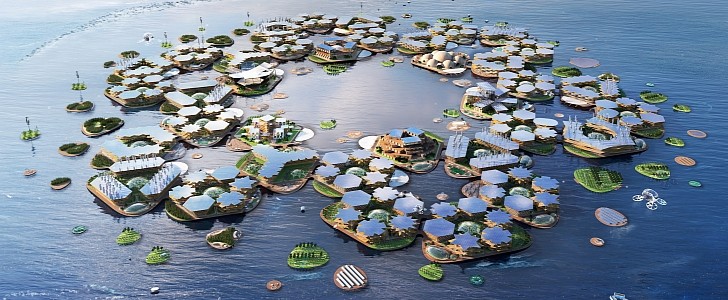 Oceanix and UN have revealed the design of the future floating city