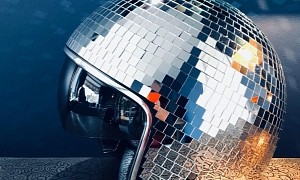 The Disco Ball Helmet Is the Funkiest Type of Headgear, and Very Real Too