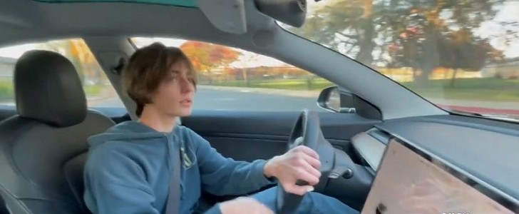 Teen driver failed his DMV test because he drove a Tesla Model 3 with regen braking