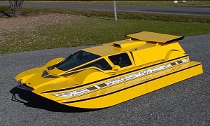 The Dobbertin HydroCar: A $1 Million 762 HP Sportscar That’s Also a Boat