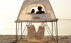 The Dookan Is a Two-Story Loft Tent That You Can Pitch Anywhere, Even on Water