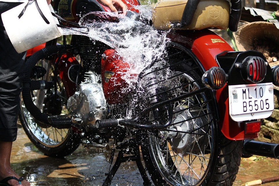 Motorcycle Cleaning