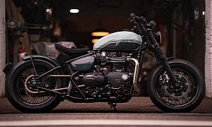 The Dragoon Is a Modded Triumph Bonneville Bobber You’ll Probably Love to Bits