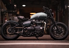 The Dragoon Is a Modded Triumph Bonneville Bobber You’ll Probably Love to Bits