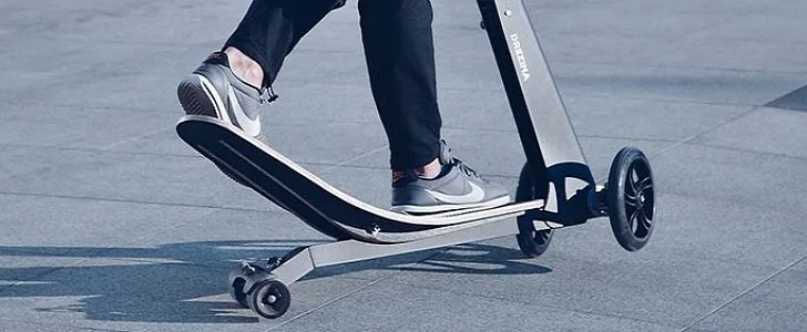 The Drezina scooter is similar to a bicycle but better and more fun, according to the designer 